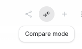 Compare mode button