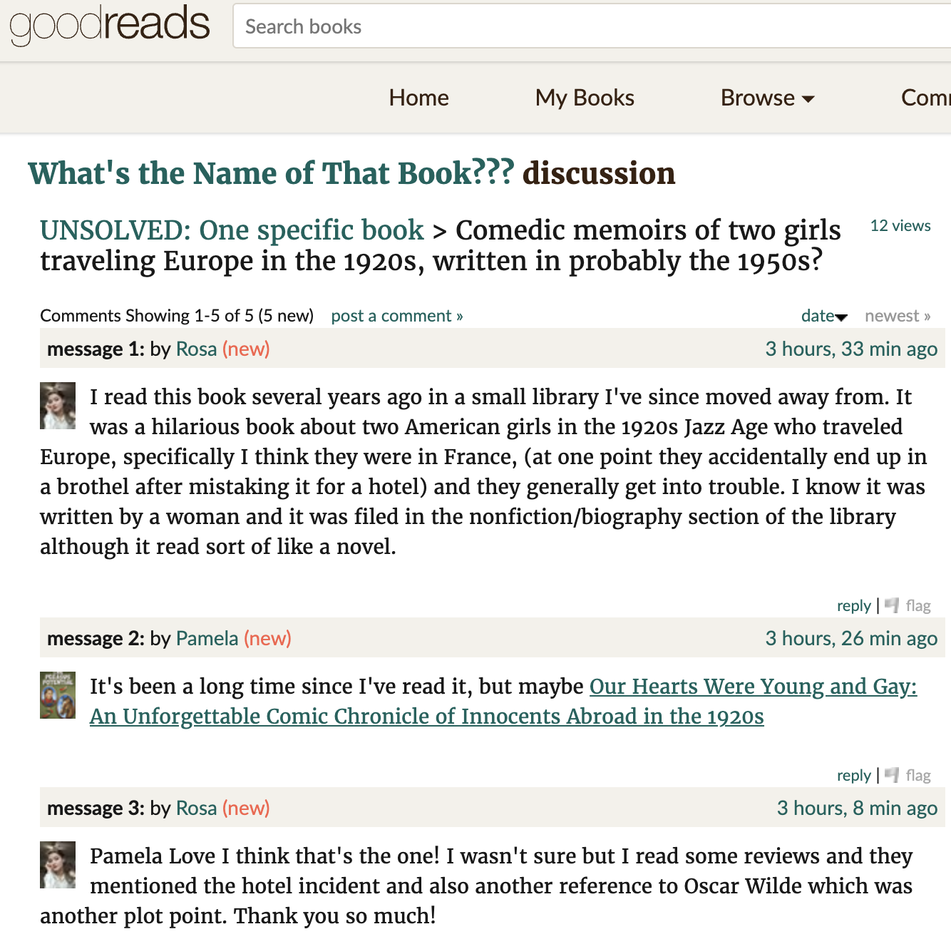 New post to 'What's the Name of That Book???' forums bg right:60%